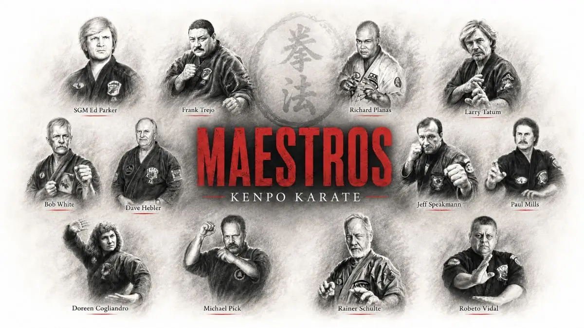Maestros de American Kenpo Karate