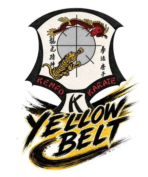 Yellow Belt Kenpo T-Shirt Design